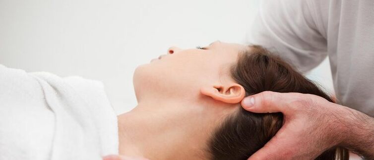 Patient d'ostéochondose cervicale